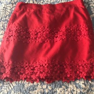 Jcrew mini skirt